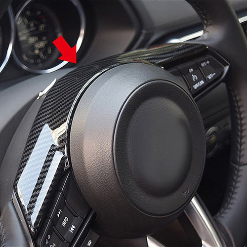 Mazda Carbon Fiber Steering Wheel Trim