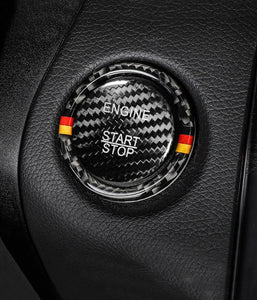 Mercedes-Benz Carbon Fiber Engine Start Stop Button