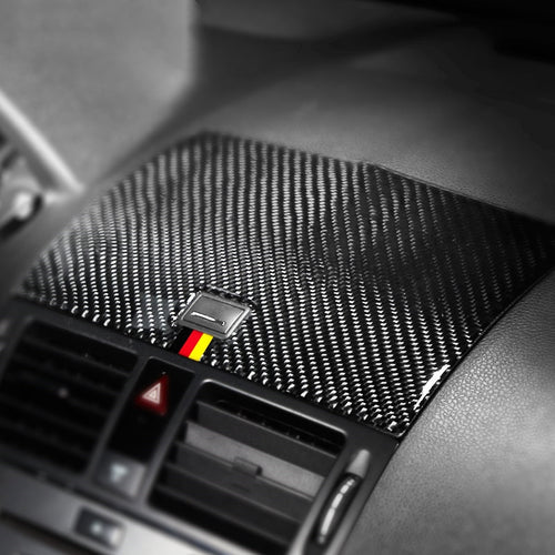 Mercedes Benz C Class W204 Carbon Fiber Navigation Cover