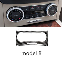 Load image into Gallery viewer, Mercedes Benz C Class W204 Carbon Fiber AC Control Panel
