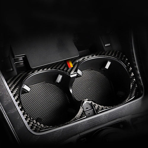 Mercedes-Benz C-Class / GLC Carbon Fiber Cup Holder Trim