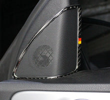 Load image into Gallery viewer, Mercedes-Benz C-Class W205 Carbon Fiber A-Column Speaker Trim