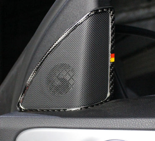 Mercedes-Benz C-Class W205 Carbon Fiber A-Column Speaker Trim