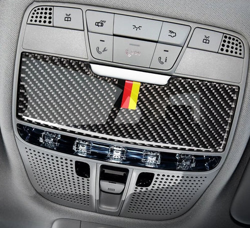 Mercedes-Benz C-Class / GLC Carbon Fiber Reading Light Panel