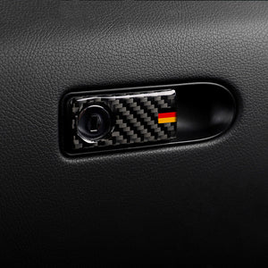 Mercedes-Benz C-Class / GLC Carbon Fiber Glove Box Button