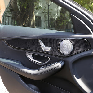 Mercedes-Benz C-Class / GLC Carbon Fiber Door Panel Trim