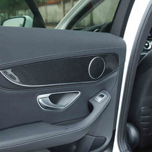 Load image into Gallery viewer, Mercedes-Benz C-Class / GLC Carbon Fiber Door Panel Trim
