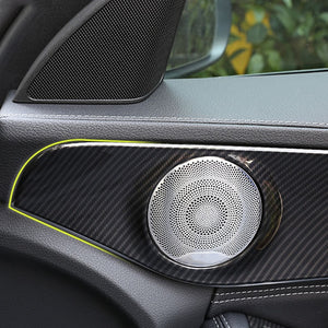 Mercedes-Benz C-Class / GLC Carbon Fiber Door Panel Trim