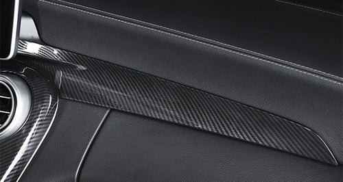 Mercedes-Benz C-Class / GLC Carbon Fiber Dashboard Strip