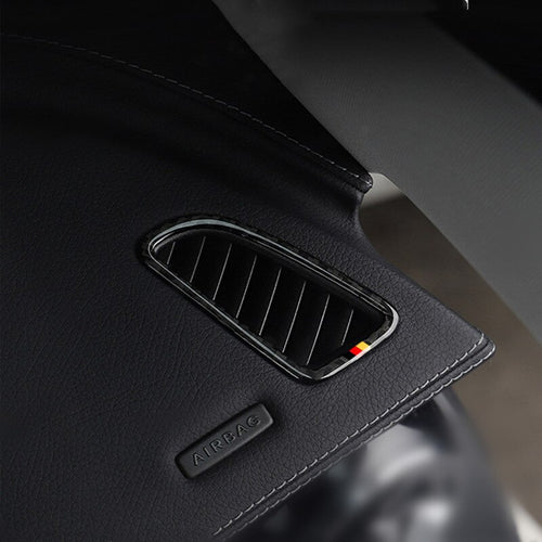 Mercedes-Benz C-Class / GLC Carbon Fiber Dashboard AC Outlet