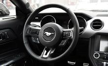 Load image into Gallery viewer, Ford Mustang (2015+) Carbon Fiber Steering Wheel Trim
