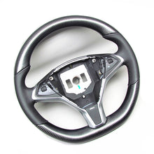 Load image into Gallery viewer, Tesla Model X Carbon Fiber Steering Wheel