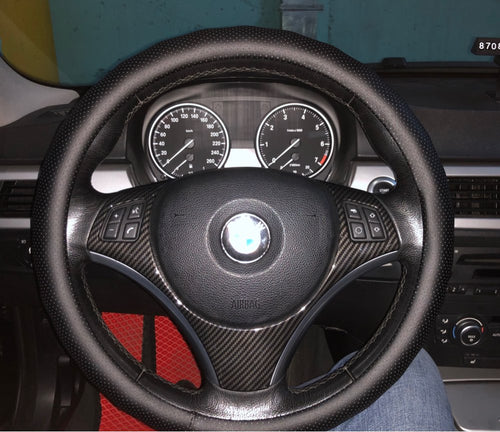 BMW E9X 3 Series Steering Wheel Carbon Fiber Trim