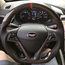 Load image into Gallery viewer, Hyundai Veloster Carbon Fiber Steering Wheel