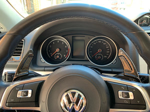 VW Carbon Fiber Paddle Shift Extensions – CarbonSteer